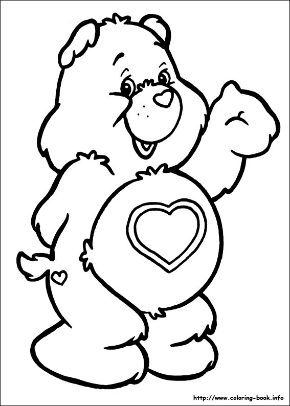 The Care Bears coloring picture